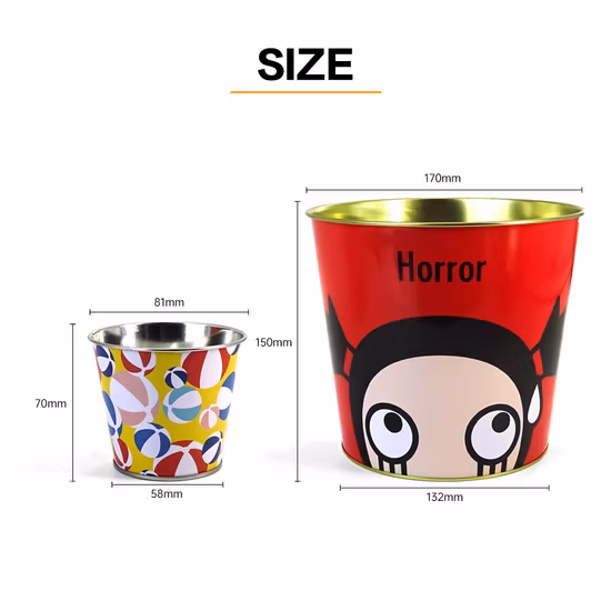 Food Container Custom Printed Multi-Size Disposable Paper Salad Bowl with Paper Lid